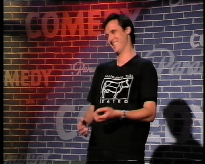 Fotograma del primer monólogo de Carlos Ramos en Paramount Comedy
